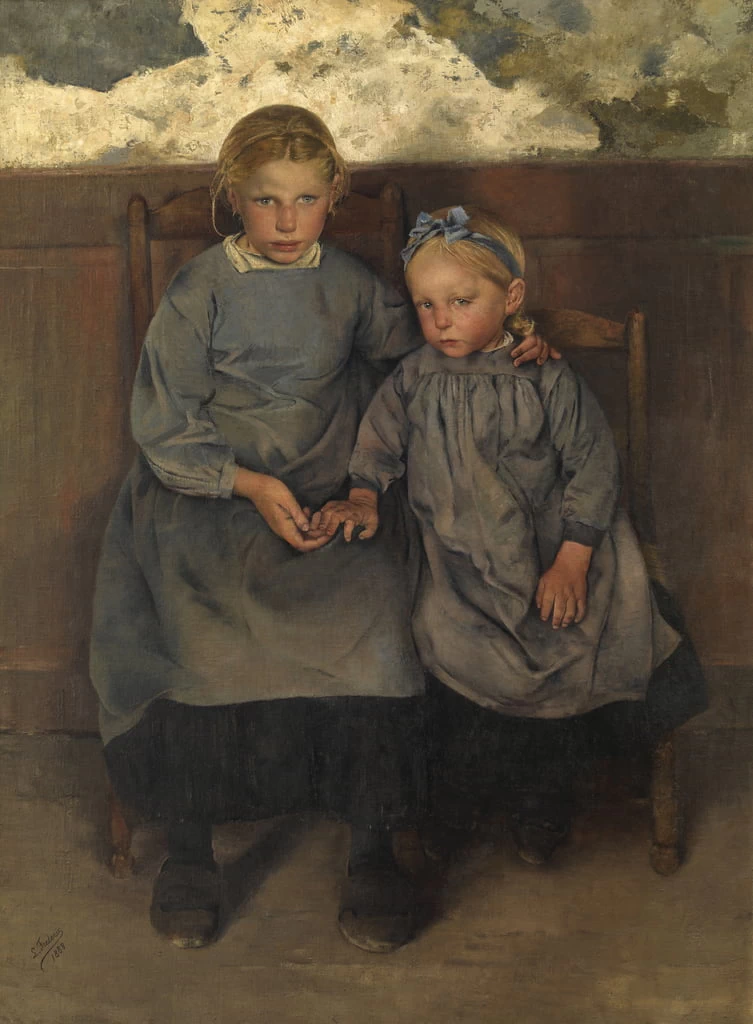 Due ragazze di campagna vallone - Koninklijk Museum voor Schone Kunsten, Antwerp